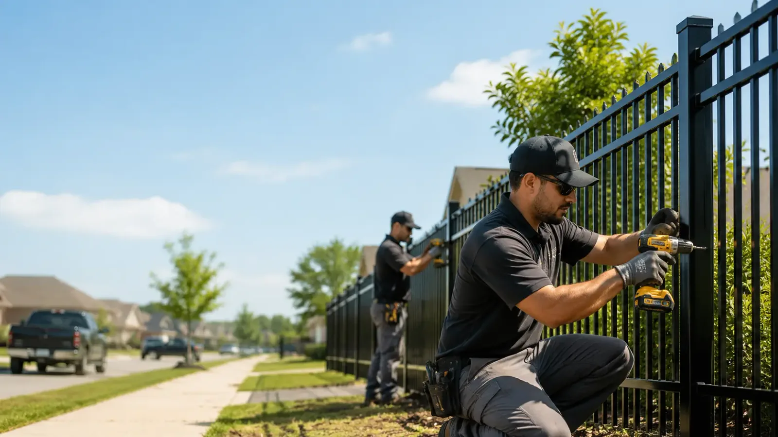 Metal Fence Installation in Fruithurst, AL